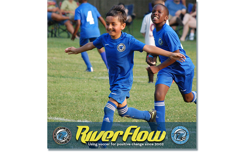 RiverFlow Soccer Club Instagram image.