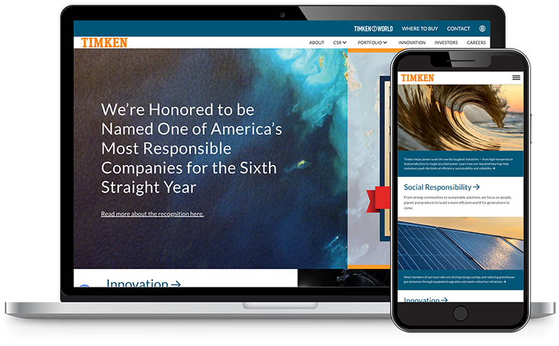 Timken Corporation website