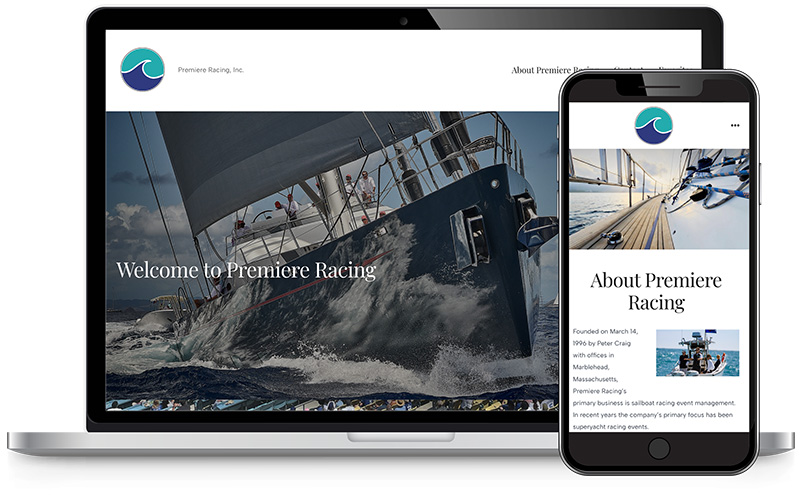 Premiere Racing website